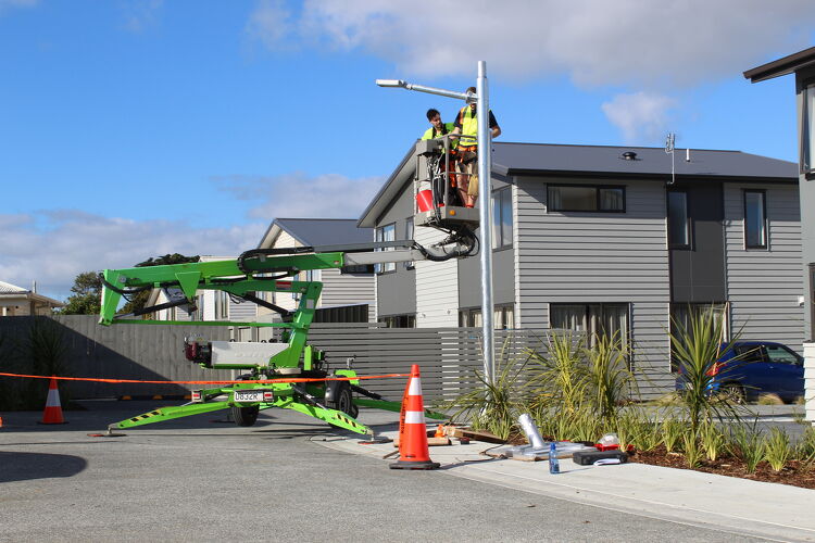 Lane Electrical Exterior Work