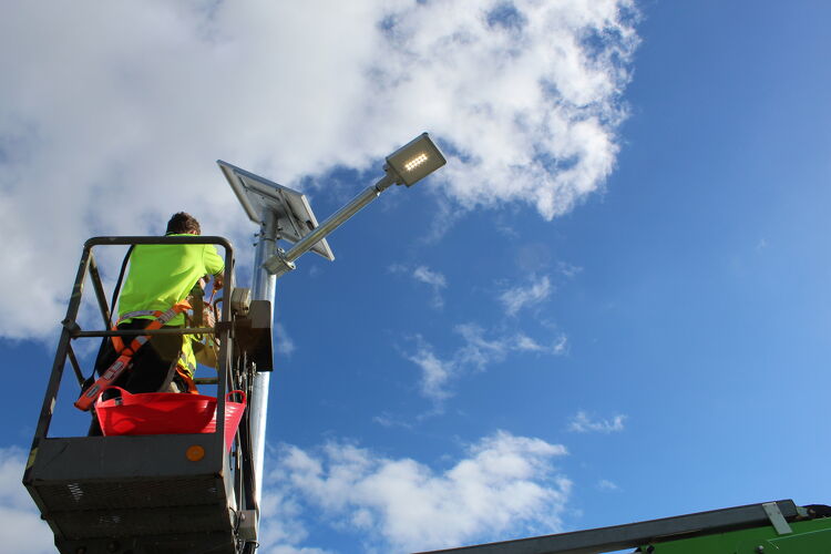 Lane Electrical Exterior Work