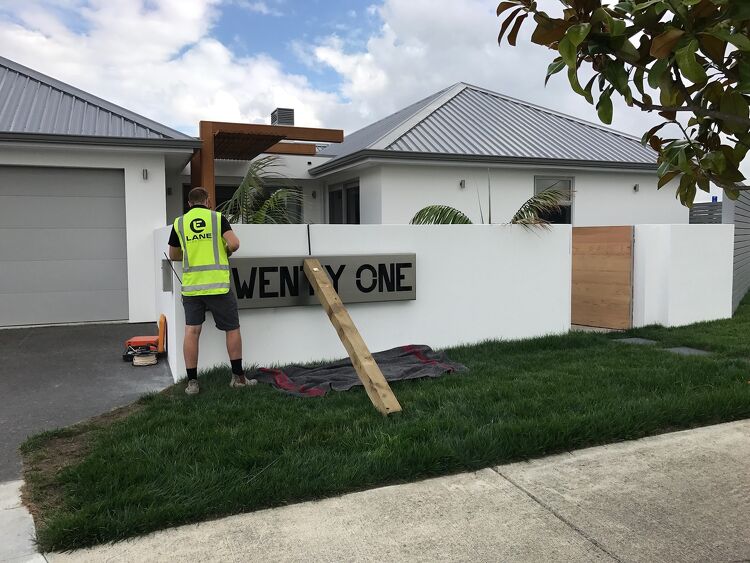 Lane Electrical Exterior Work